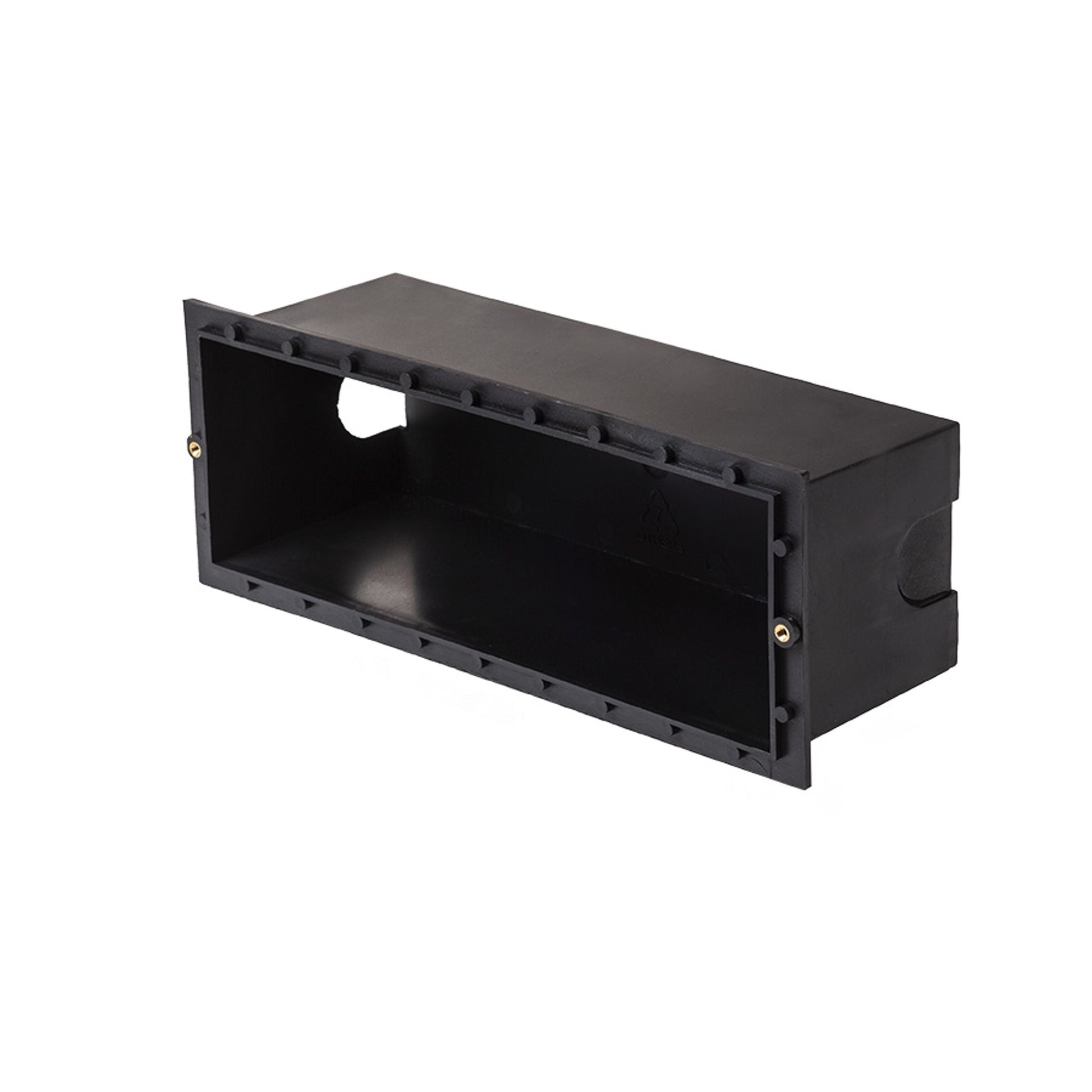 RAGG inbouw wandlamp buiten zwart lichtbeeld