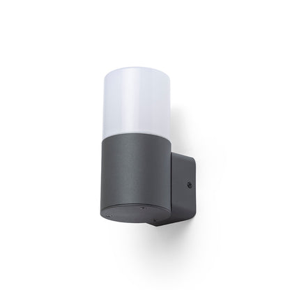 BONNIE lampada da parete | lampada da parete per esterni con vetro opalino | E27 | IP44 | grigio antracite | con o senza lampadina