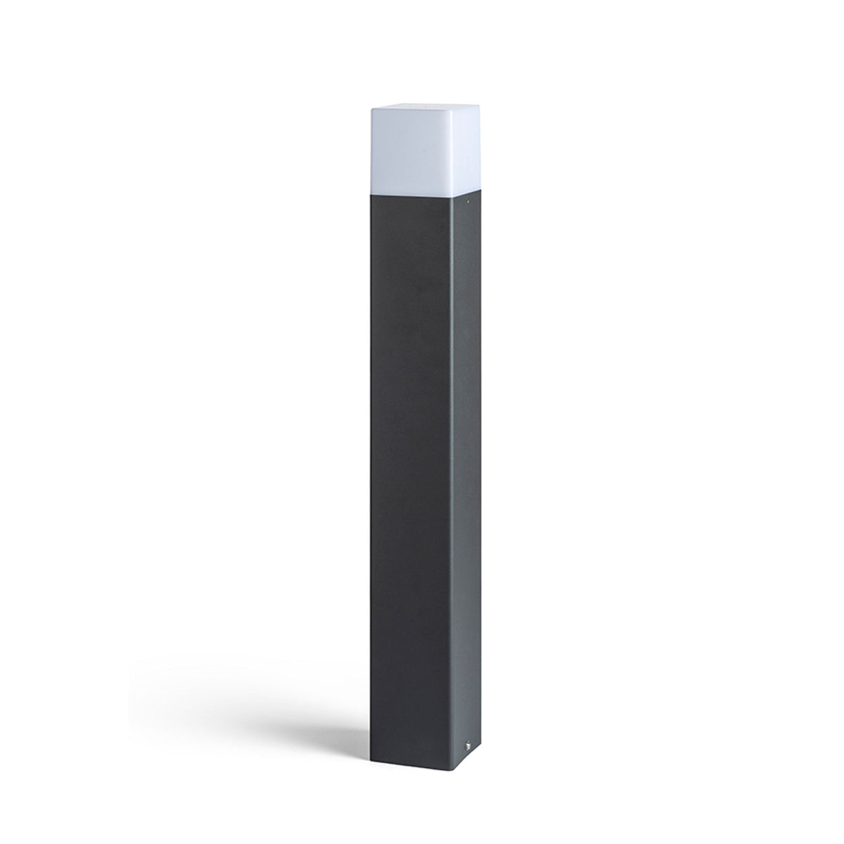 CLYDE BOLLARD | tuinpaal 60 cm | E27 | IP44 | antracietgrijs | met of zonder lichtbron
