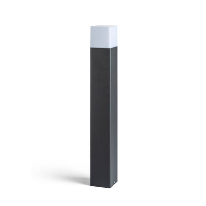CLYDE BOLLARD | tuinpaal 60 cm | E27 | IP44 | antracietgrijs | met of zonder lichtbron