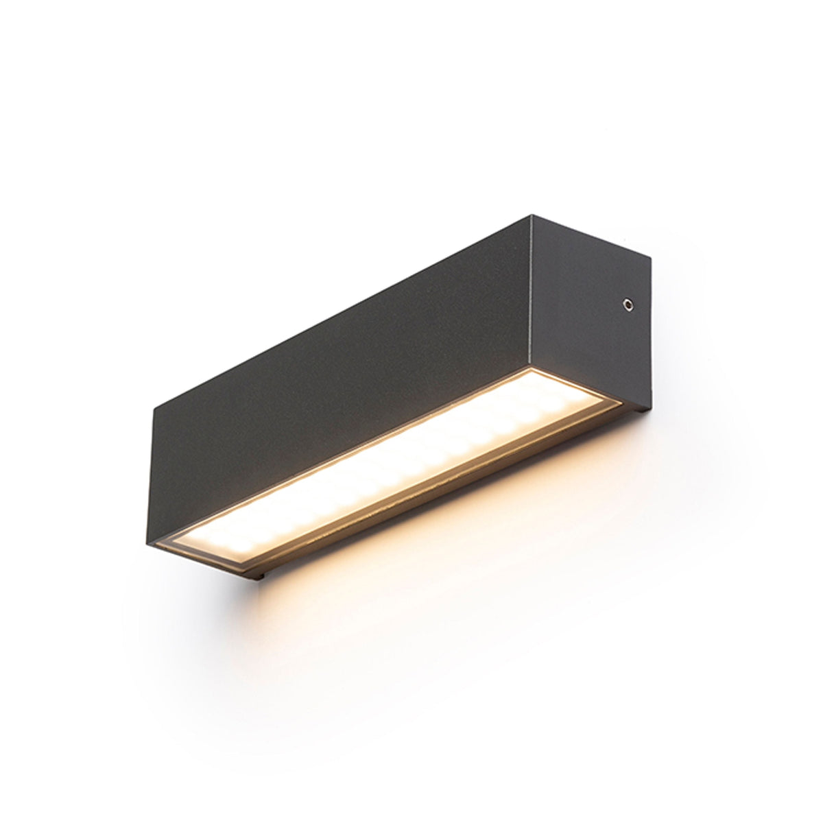 CAMARGUE | obdélníkové venkovní LED nástěnné svítidlo 22 cm | 6 W 550 lm 3000 K | IP65 | antracit