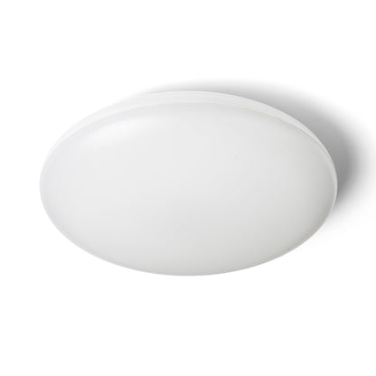 SASSARI | plafondlamp badkamer | 24W 1900lm 3000K | 28 cm | IP65 | wit