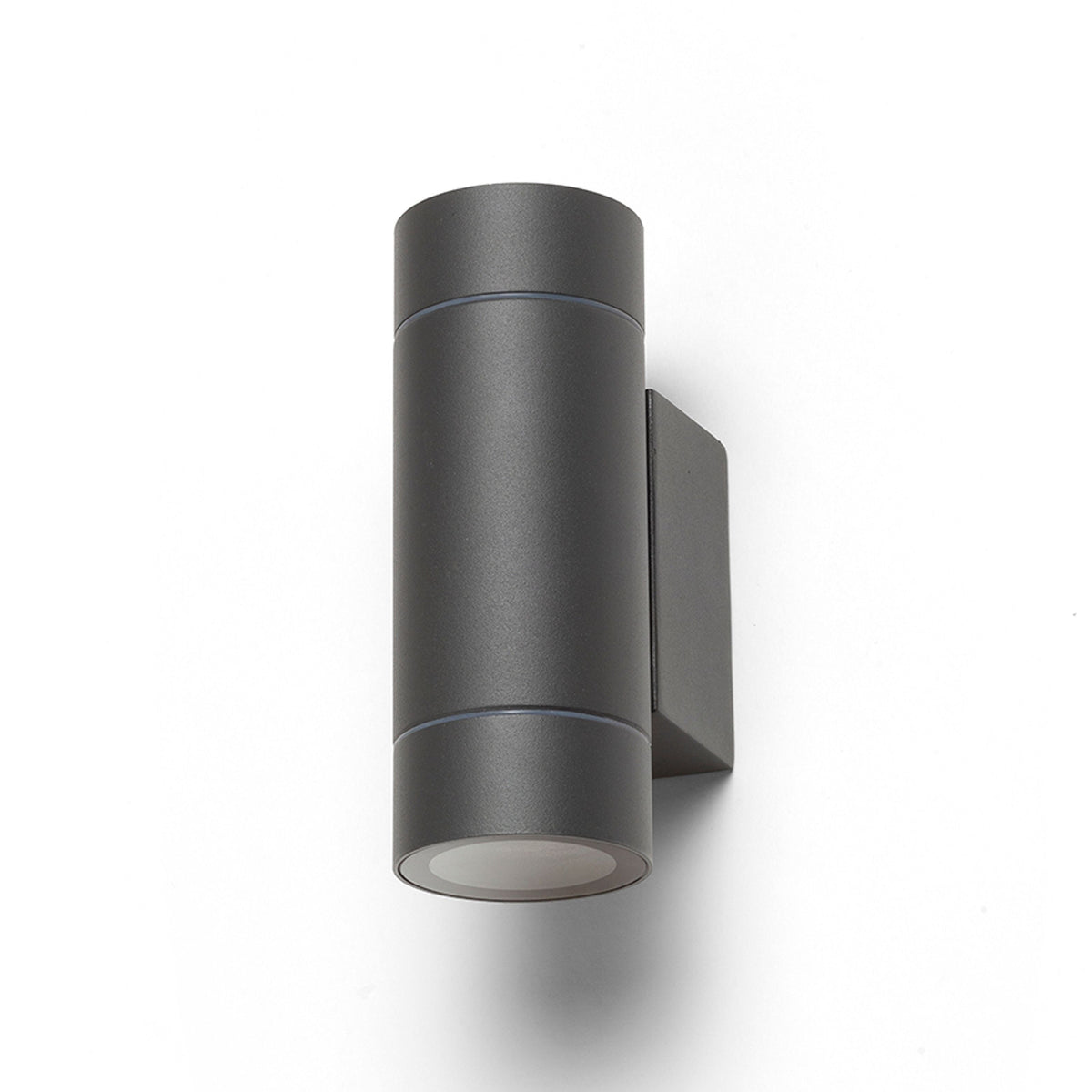 MIZZI NEW II | outdoor up-and-down wall light | 2x GU10 | IP65 | anthracite or silver gray | with or without light source