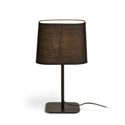 PERTH | tafellamp met hoekige textielkap | E27 max 11W | 46,5 cm | 2 kleuren