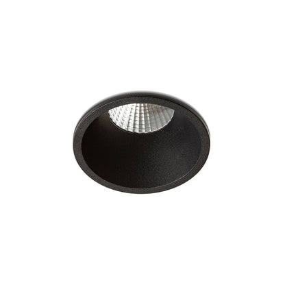 OWEN | dim-to-warm inbouwspot | geintegreerde LED 7W 3000K tot 1800K | IP54 zwart