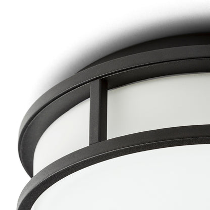 GRANDE LED 25 | taklampe til bad | 12W 900lm 3000K | opalglass 25 cm | IP44