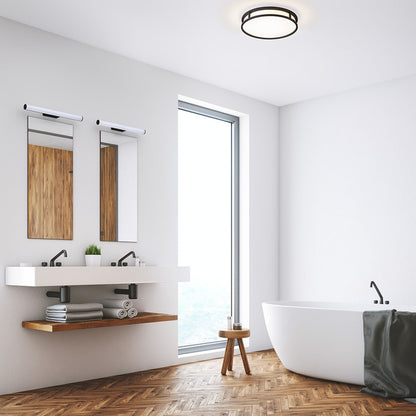 GRANDE LED 35 | taklampe til bad | 24W 1700lm 3000K | opalglass 37,5 cm | IP44