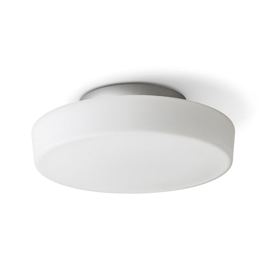 ZARA LED 26 | plafondlamp badkamer | 12W 900lm 3000K | opaalglas 26 cm | IP44
