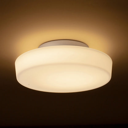 ZARA LED 26 | taklampe til bad | 12W 900lm 3000K | opalglass 26 cm | IP44