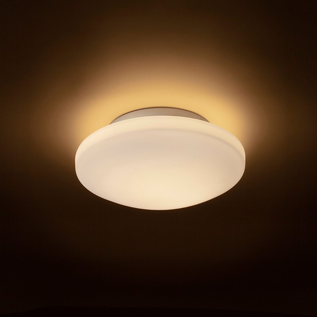 SARA LED 26 | taklampe til bad | 12W 900lm 3000K | opalglass 26 cm | IP44