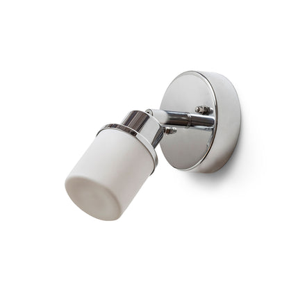 LINN I | tilt-adjustable wall lamp with opal glass | G9 | IP44 bathroom | with or without light source