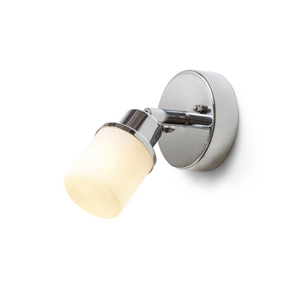 LINN I | tilt-adjustable wall lamp with opal glass | G9 | IP44 bathroom | with or without light source