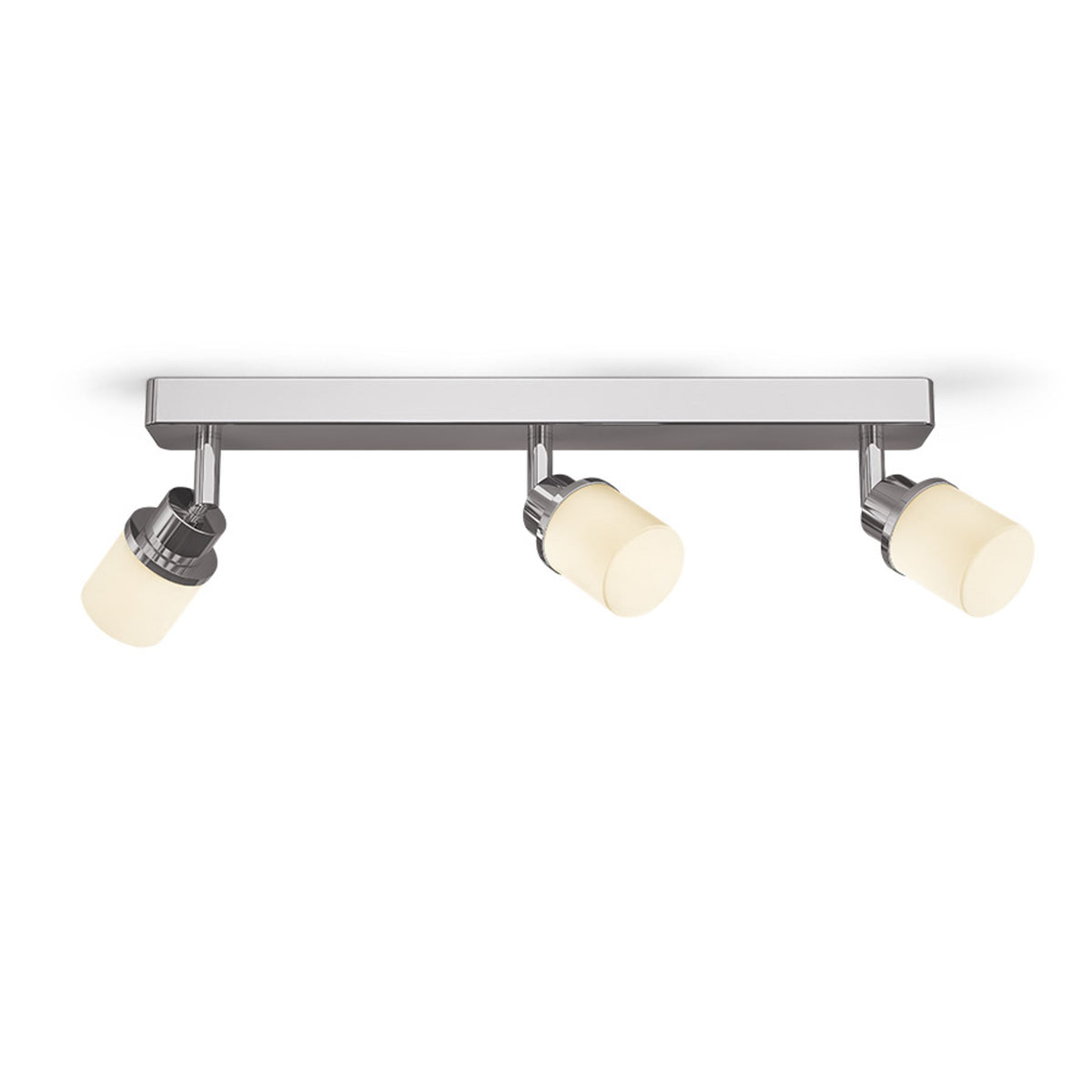 LINN III | wall lamp and ceiling lamp with 3 opal glass shades | G9 | IP44 bathroom | with or without light source