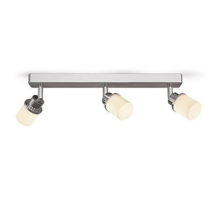 LINN III | wall lamp and ceiling lamp with 3 opal glass shades | G9 | IP44 bathroom | with or without light source