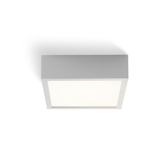 STRUCTURAL LED 20x20 | vierkant opbouwpaneel | LED 12W 900lm 3000K | 20 x 20 cm | wit of aluminium