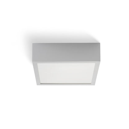 STRUCTURAL LED 20x20 | vierkant opbouwpaneel | LED 12W 900lm 3000K | 20 x 20 cm | wit of aluminium