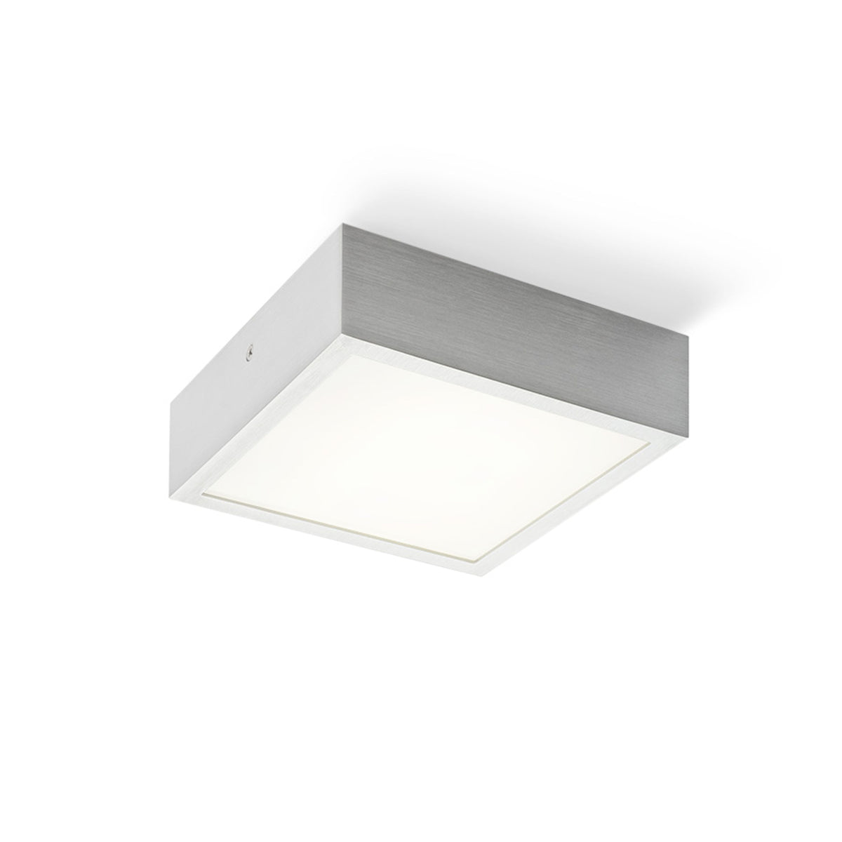STRUCTURAL LED 20x20 | vierkant opbouwpaneel | LED 12W 900lm 3000K | 20 x 20 cm | wit of aluminium