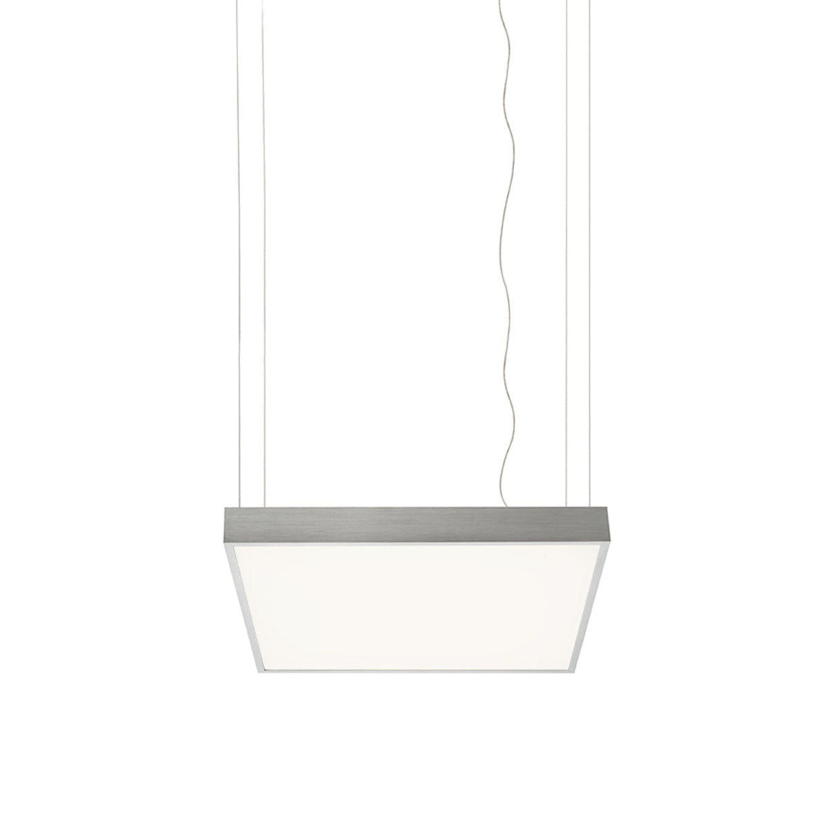 STRUCTURAL LED 55x55 | hanglamp | geintegreerde LED 48W | vierkant aluminium 55 cm