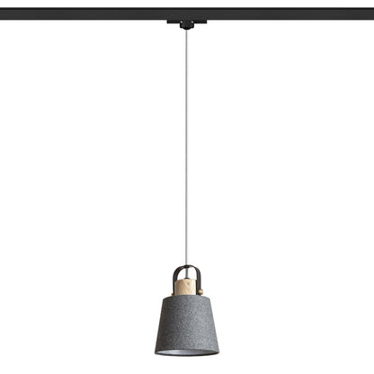 CHOUPETTE | 3-fase hanglamp | textiel & hout