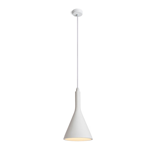 ELLA | gips hanglamp | E27 | overschilderbaar | met of zonder lichtbron