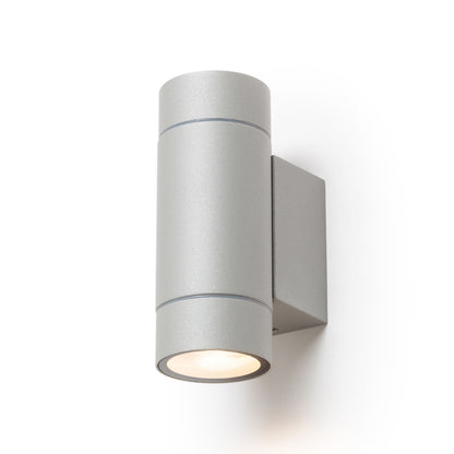 MIZZI NEW II | outdoor up-and-down wall light | 2x GU10 | IP65 | anthracite or silver gray | with or without light source