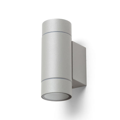 MIZZI NEW II | outdoor up-and-down wall light | 2x GU10 | IP65 | anthracite or silver gray | with or without light source
