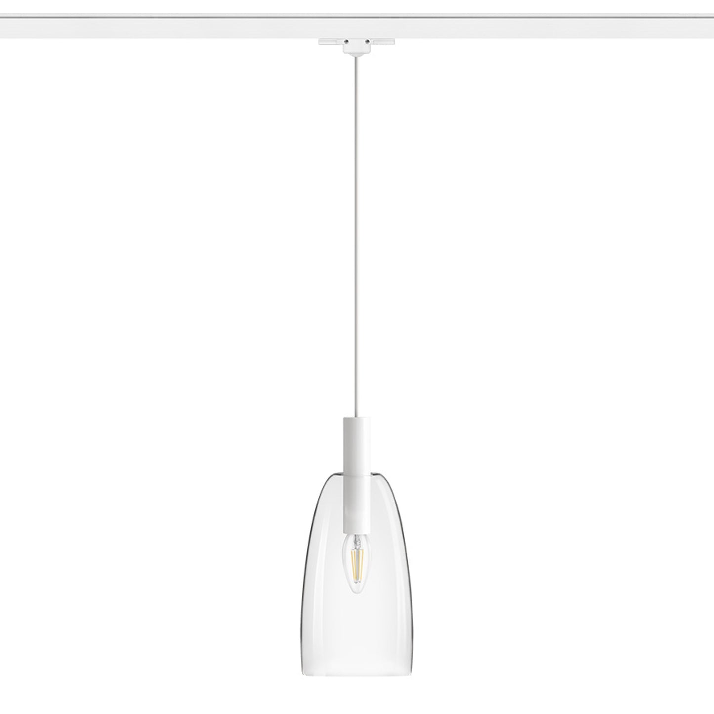 BELLINI | 3-fase hanglamp | glas met gelakte details