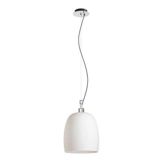 COROA NEW 28 | glazen hanglamp 28 cm | E27 | opaalglas of zwart glas | met of zonder lichtbron