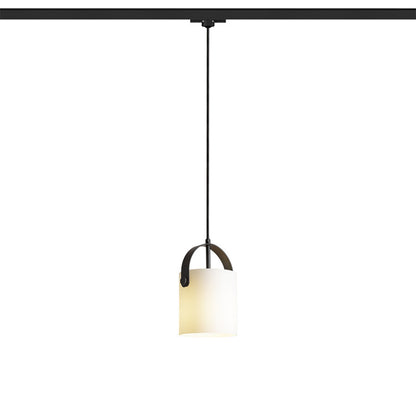 JULIETTA 16 | 3-fase hanglamp | opaal cilinderglas