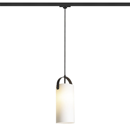 JULIETTA 31 | 3-fase hanglamp | opaal cilinderglas