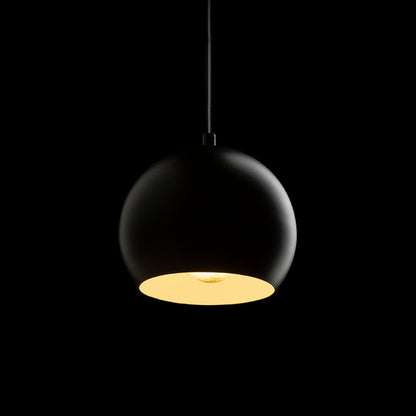 AGNETA | ronde metalen hanglamp | E27 | vier kleuren | met of zonder lichtbron