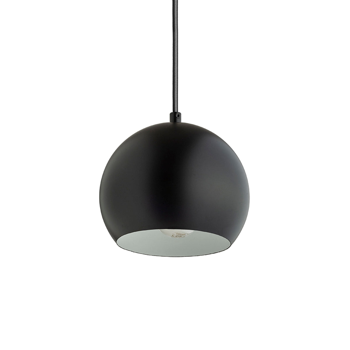 AGNETA | ronde metalen hanglamp | E27 | vier kleuren | met of zonder lichtbron