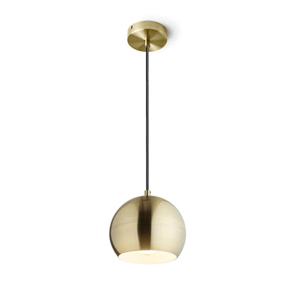 AGNETA | ronde metalen hanglamp | E27 | vier kleuren | met of zonder lichtbron