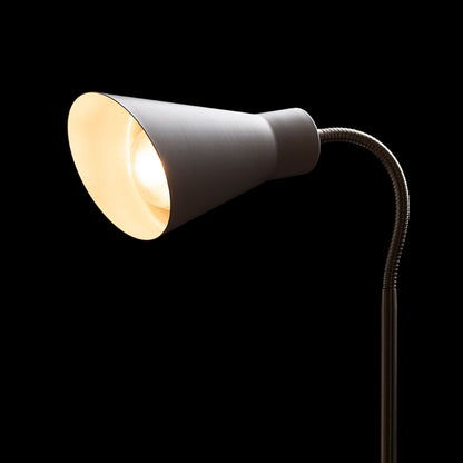 ANIKA | metalen bureaulamp met zwanenhals | E27 max 15W | 40 cm | 2 kleuren