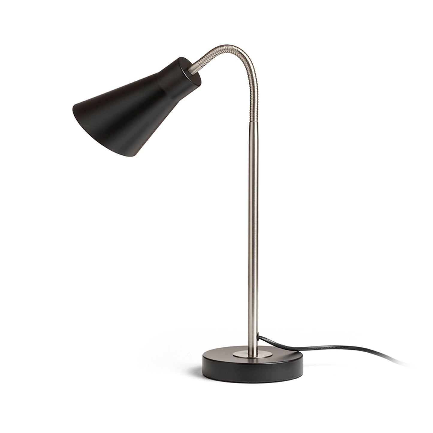 ANIKA | metalen bureaulamp met zwanenhals | E27 max 15W | 40 cm | 2 kleuren