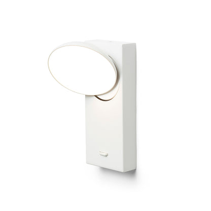 ELISEO | LED wandlamp met draaibare schaalreflector | met schakelaar | wit of zwart
