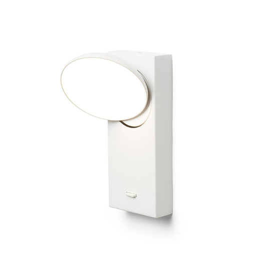 ELISEO | LED wandlamp met draaibare schaalreflector | met schakelaar | wit of zwart