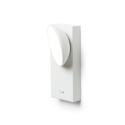 ELISEO | LED wandlamp met draaibare schaalreflector | met schakelaar | wit of zwart