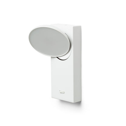 ELISEO | LED wandlamp met draaibare schaalreflector | met schakelaar | wit of zwart