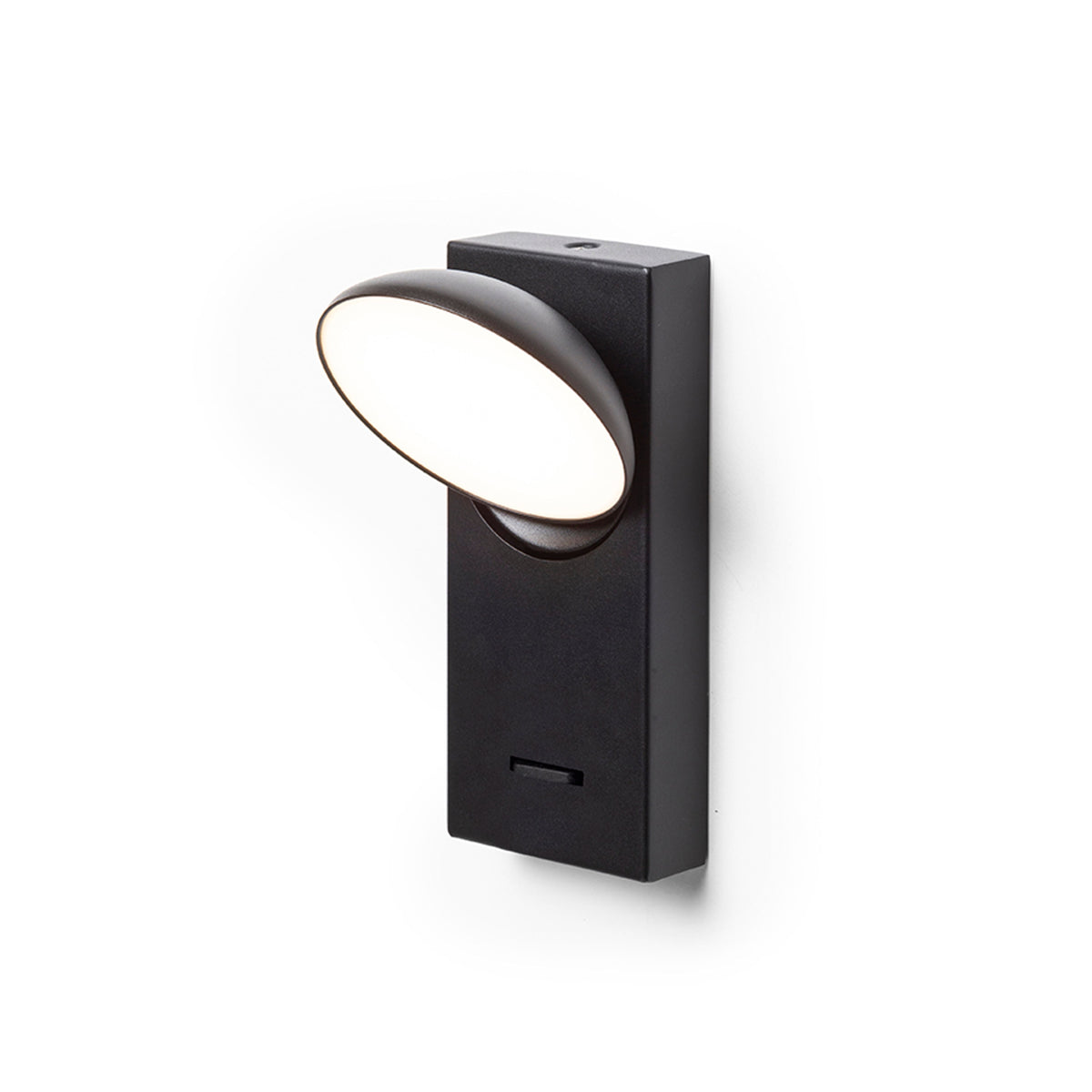 ELISEO | LED wandlamp met draaibare schaalreflector | met schakelaar | wit of zwart