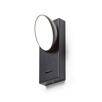 ELISEO | LED wandlamp met draaibare schaalreflector | met schakelaar | wit of zwart