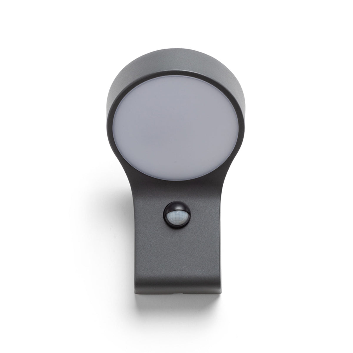 ELIA PIR | lampada da parete per esterni con sensore di movimento | LED 9W 720lm | IP44 | grigio antracite