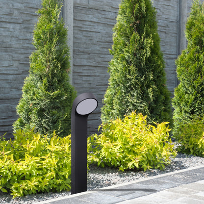 ELIA BOLLARD | garden post 60 cm | LED 9W 720lm | IP44 | anthracite gray