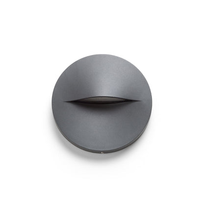 BOBO R | lampada da orientamento rotonda da esterno a plafone | LED 3W 212lm 3000K | IP65 | antracite