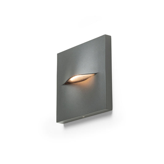BOBO SQ | čtvercové venkovní přisazené orientační svítidlo | LED 3 W 135 lm 3000 K | IP65 | antracit