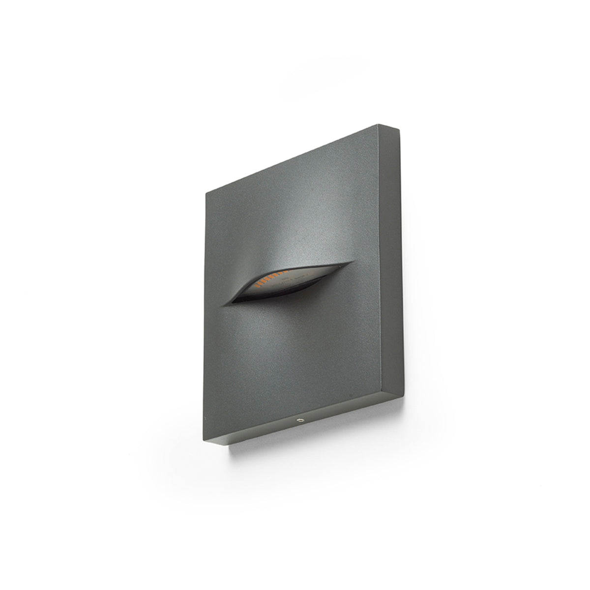 BOBO SQ | lampada da esterno quadrata di orientamento a parete | LED 3W 135lm 3000K | IP65 | antracite