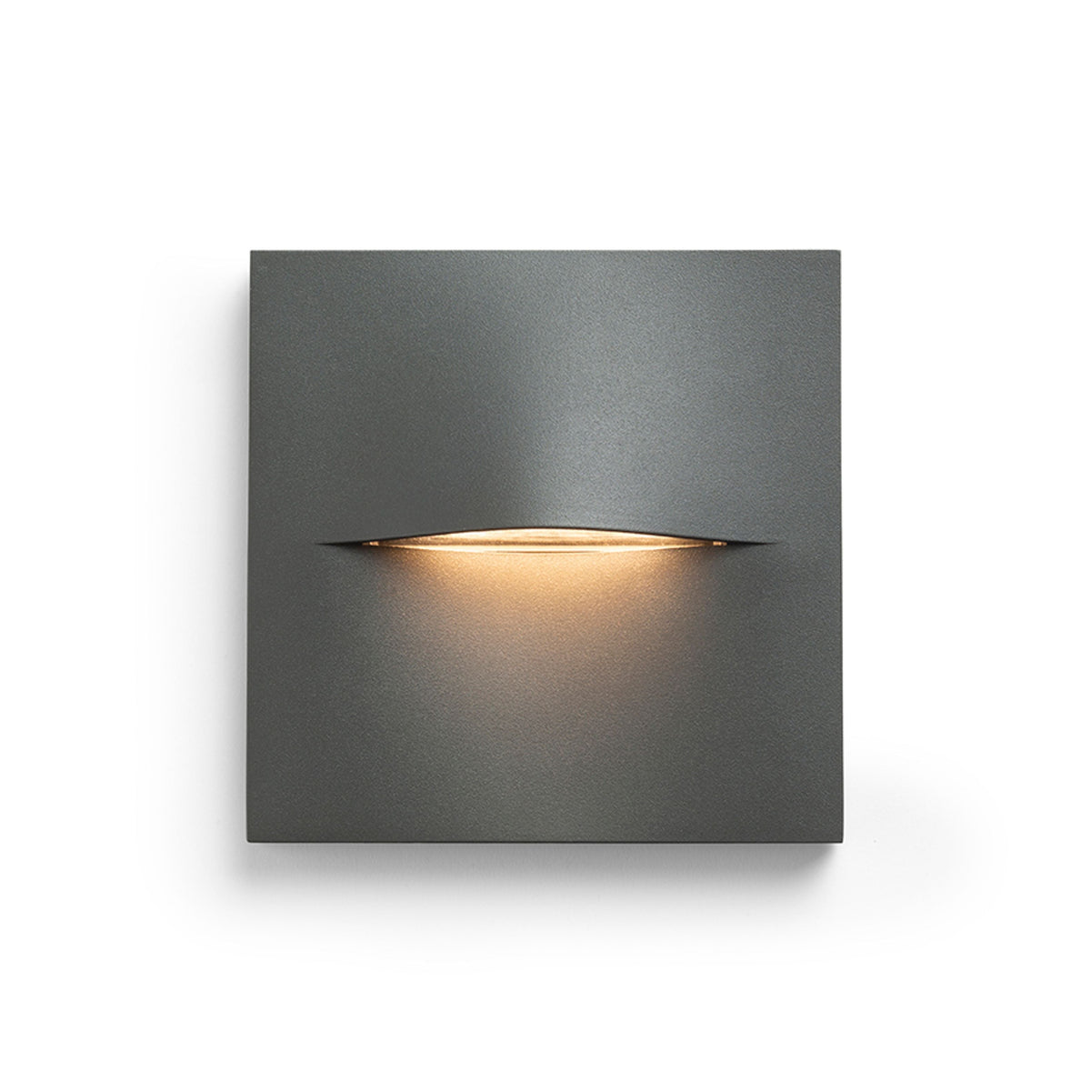BOBO SQ | lampada da esterno quadrata di orientamento a parete | LED 3W 135lm 3000K | IP65 | antracite