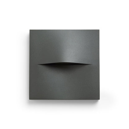 BOBO SQ | lampada da esterno quadrata di orientamento a parete | LED 3W 135lm 3000K | IP65 | antracite