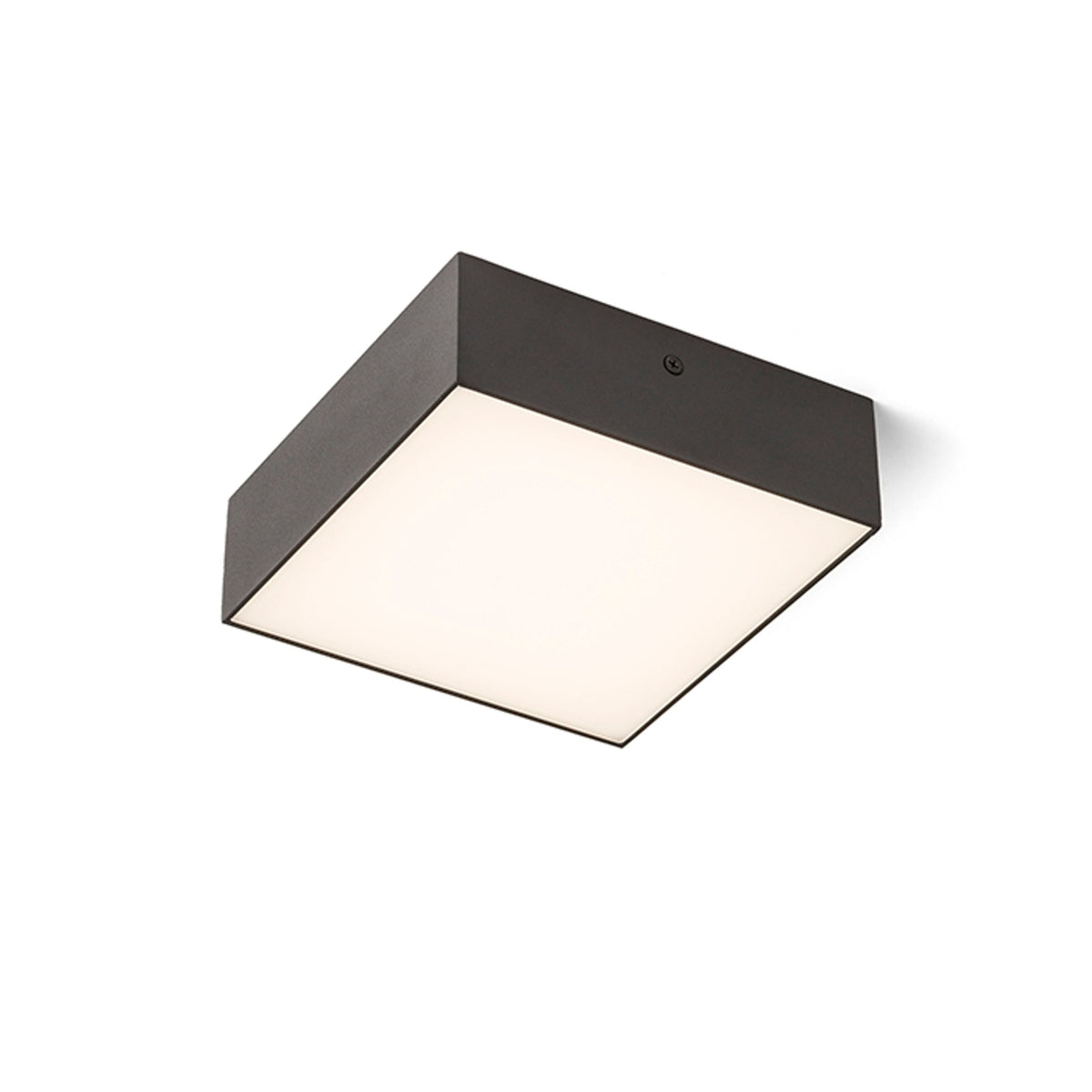 LARISA SQ 17 DIMM plafondlamp zwart