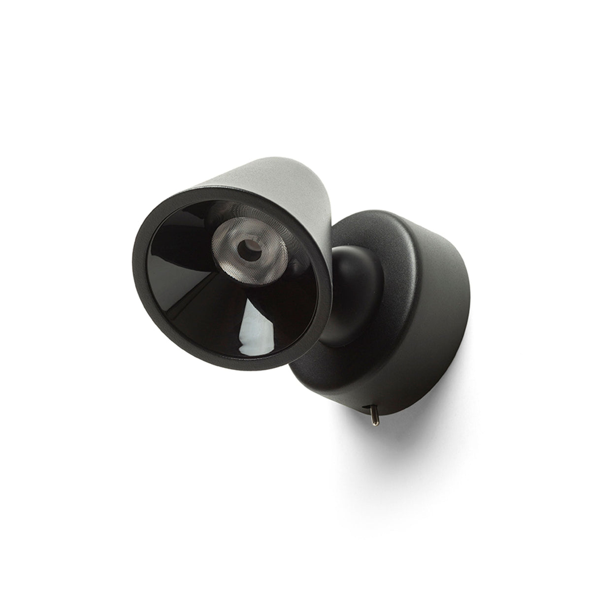 STIG | LED wandspot met tuimelschakelaar | 5,6W 3000K | zwart